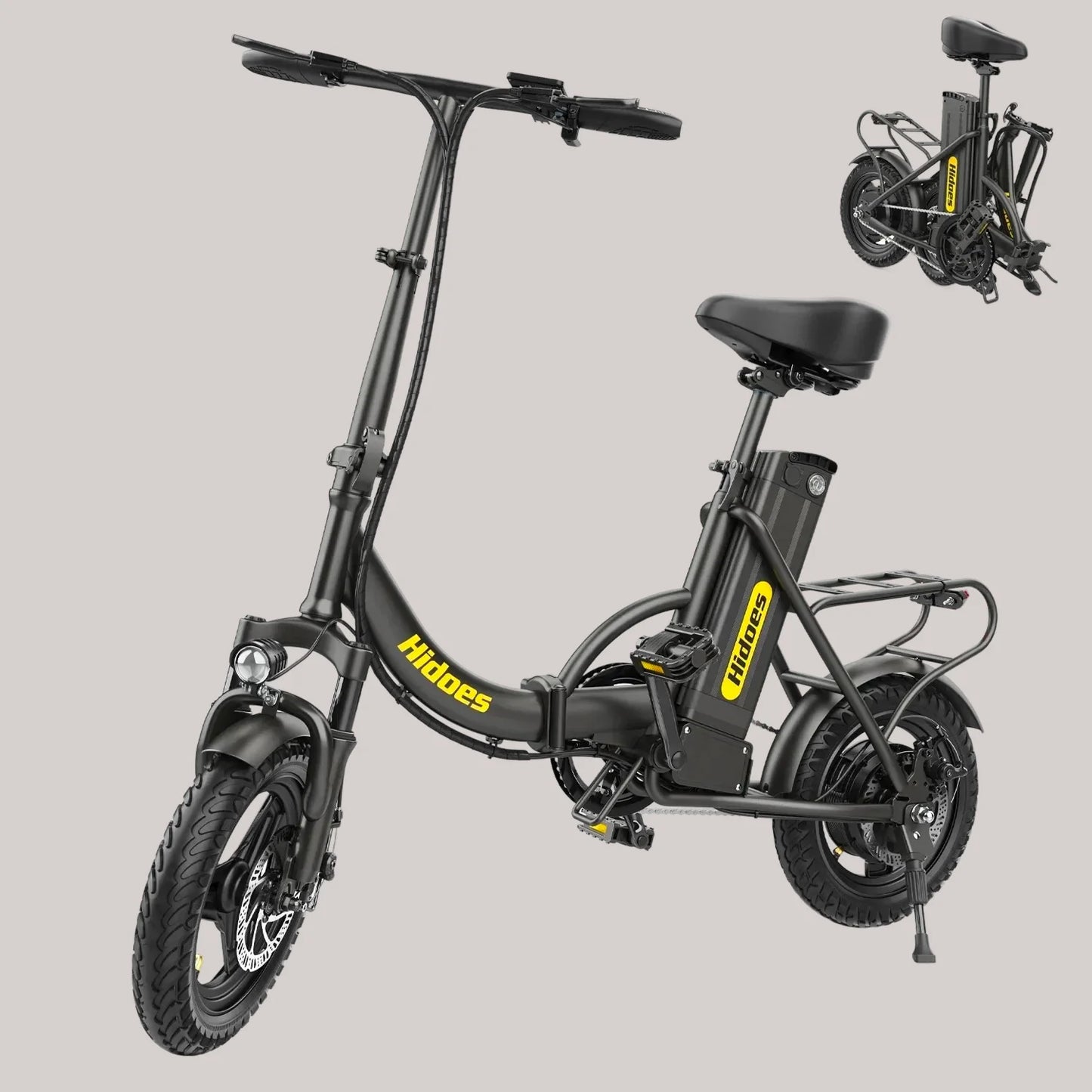 Hidoes C5 14" E-Bike 36V 10.4Ah 350W, 25KM/H, 28KM Range (NEW)