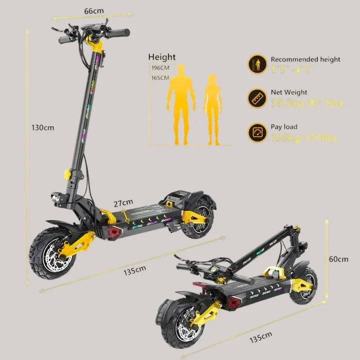 iENYRID ES6 2000W Off Road Electric Scooter