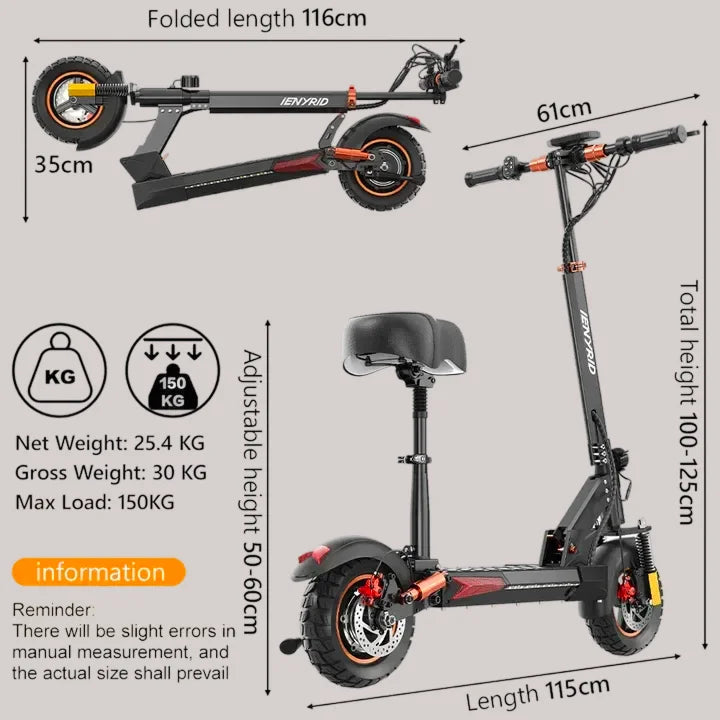 iENYRID M4 Pro S+ Max Long Range Electric Scooter