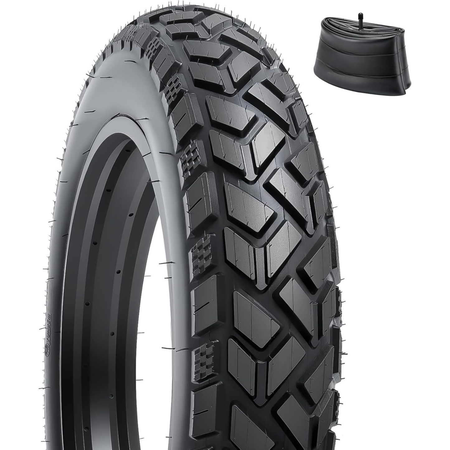 20 x 4.0 Foldable Fat Bike Tyres & Inner Tubes Set – 102-406, E-Bike, Snow & Sand