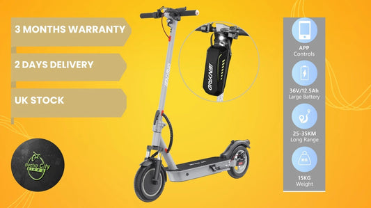Ienyrid M1 Electric Scooter 5OOW & 35KM/H Long Range /12.5AH/APP Style, Free