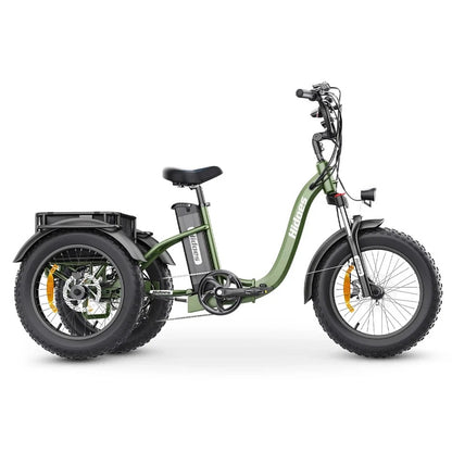Hidoes ET1 Electric Bike - 20" Cargo Electric Tricycle