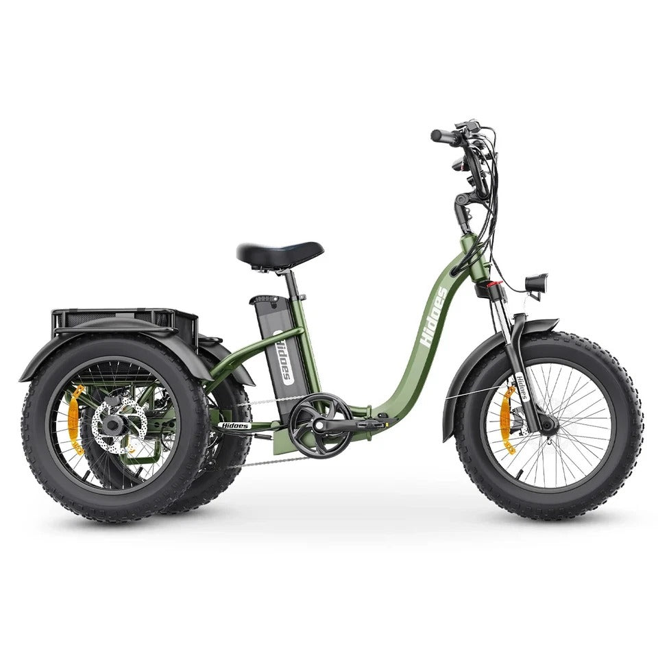 Hidoes ET1 Electric Bike - 20" Cargo Electric Tricycle