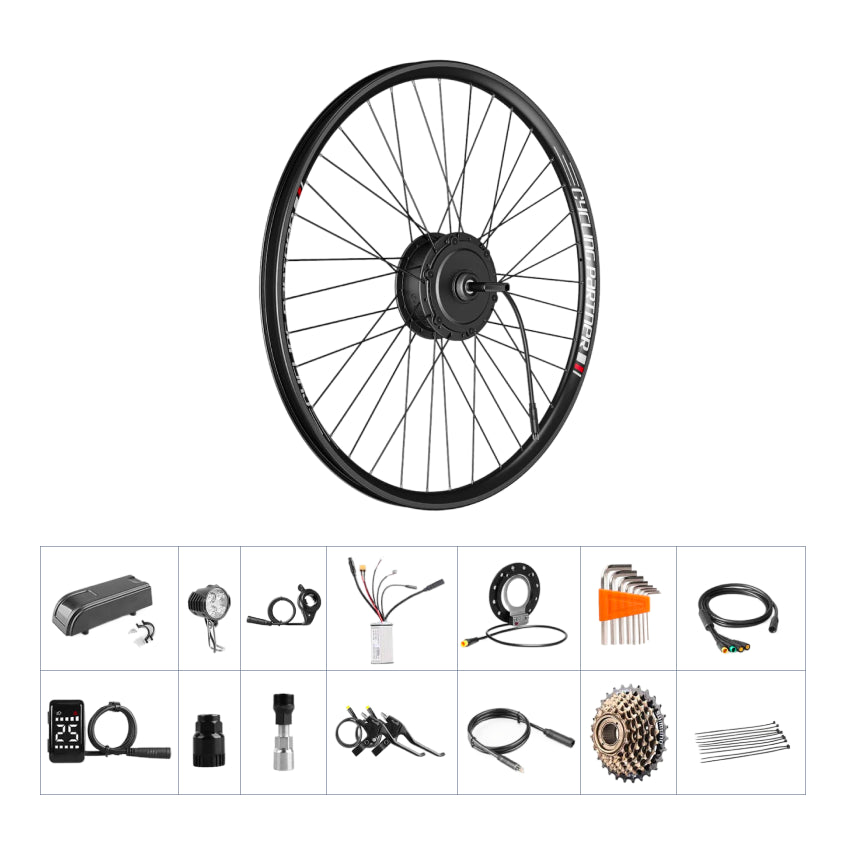 SUTTO 250W 36V Rear Hub Freewheel Electric Bike Hub Kits
