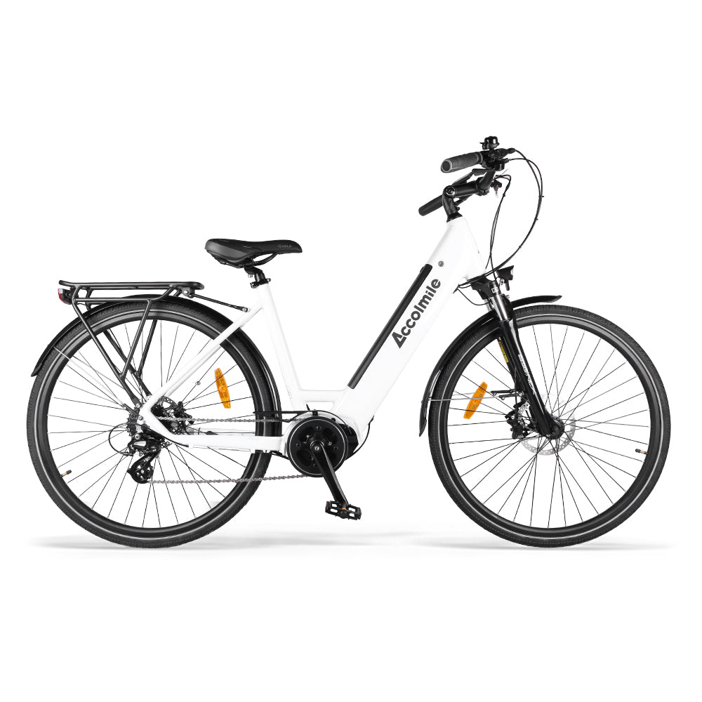 Accolmile Antelope 250W 36V 700C eCITY Bike with Bafang M200 Mid Drive Kits