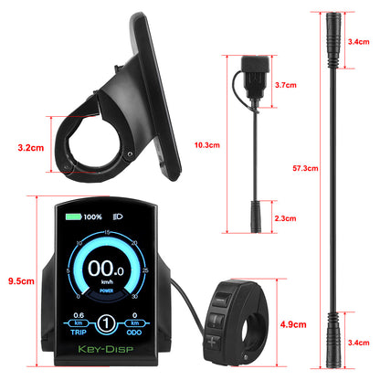 KD986 LCD Display for UARTBus Bafang eBike Conversion