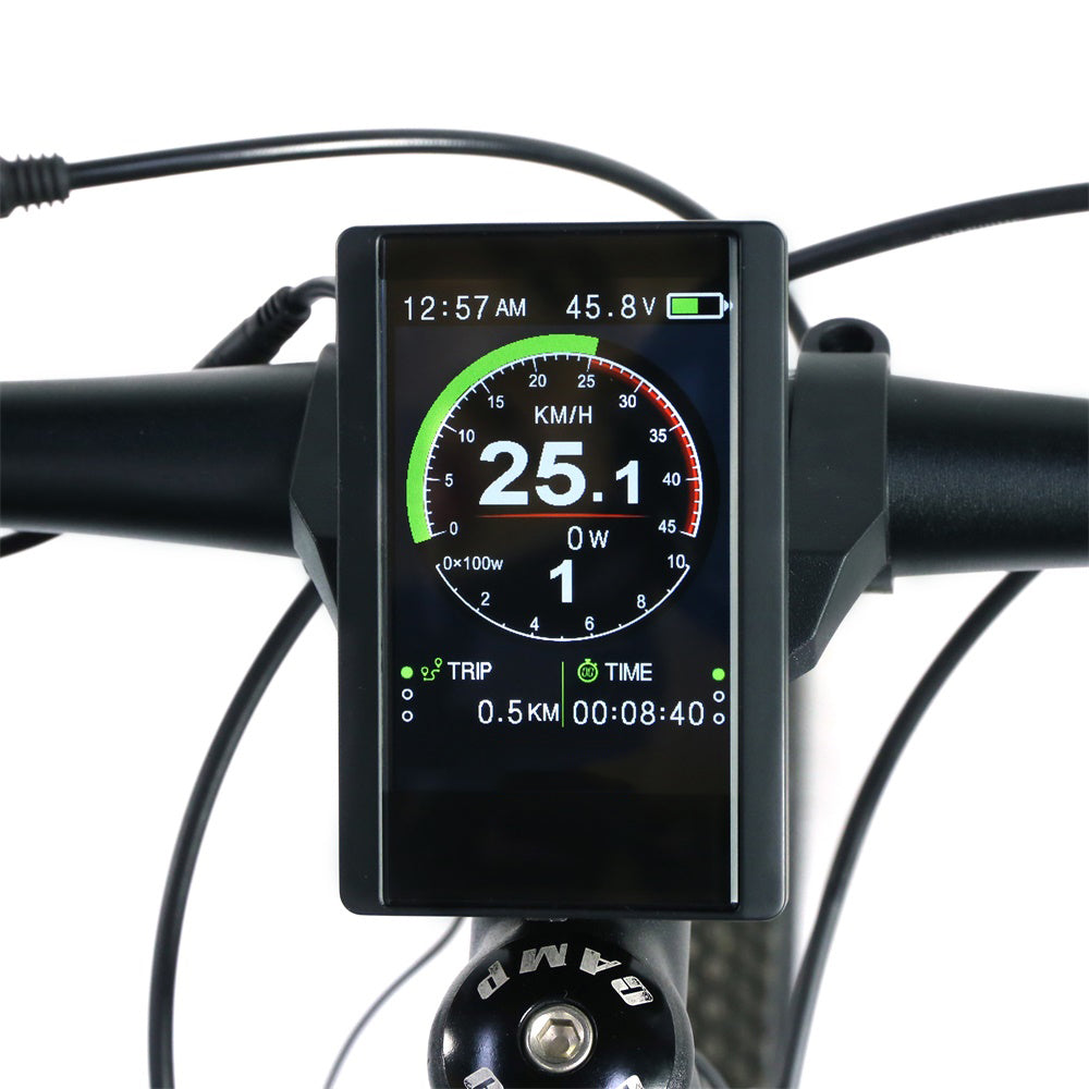 P850C eBike Motor Display for UART Protocol Bafang eBike Drive Kits