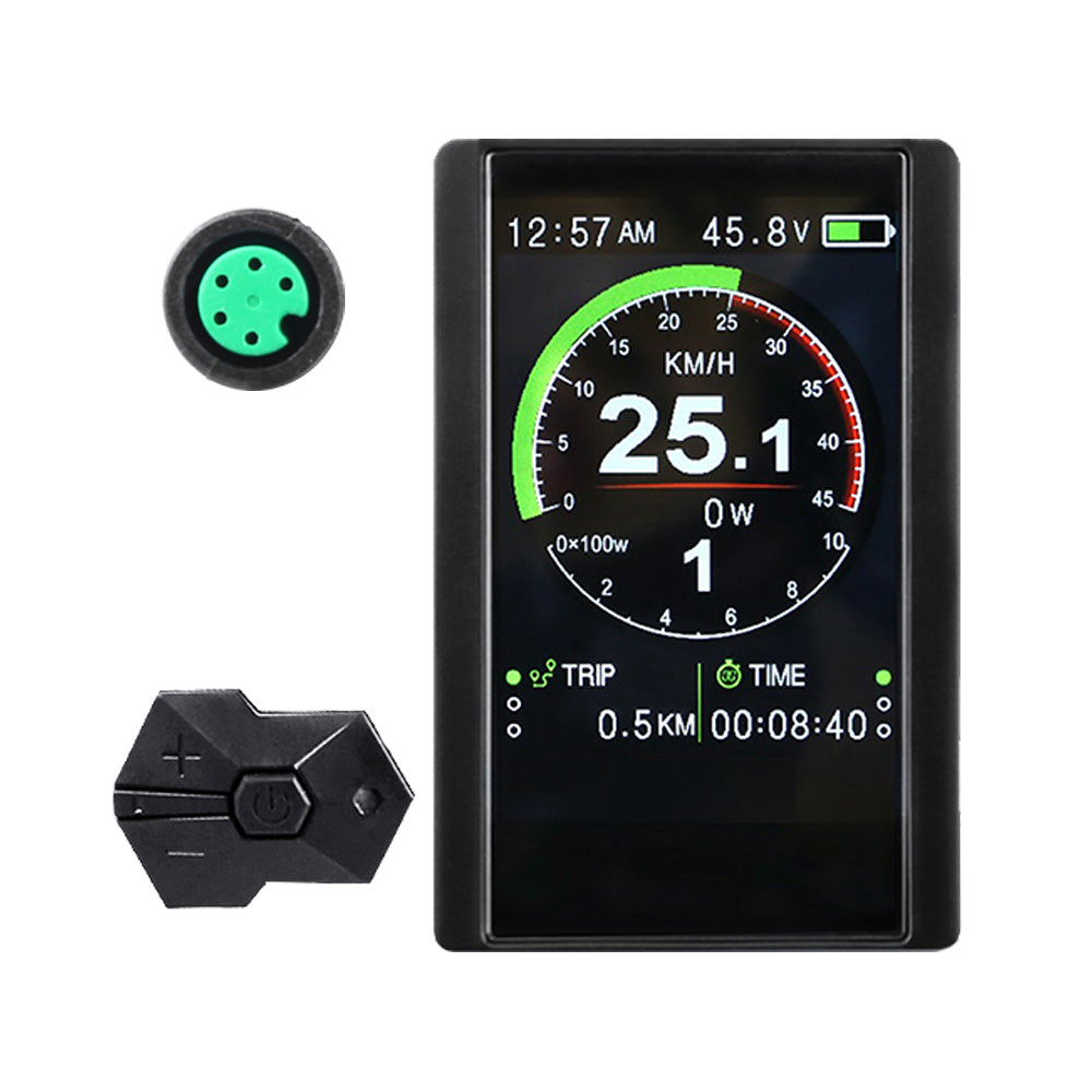 P850C eBike Motor Display for UART Protocol Bafang eBike Drive Kits