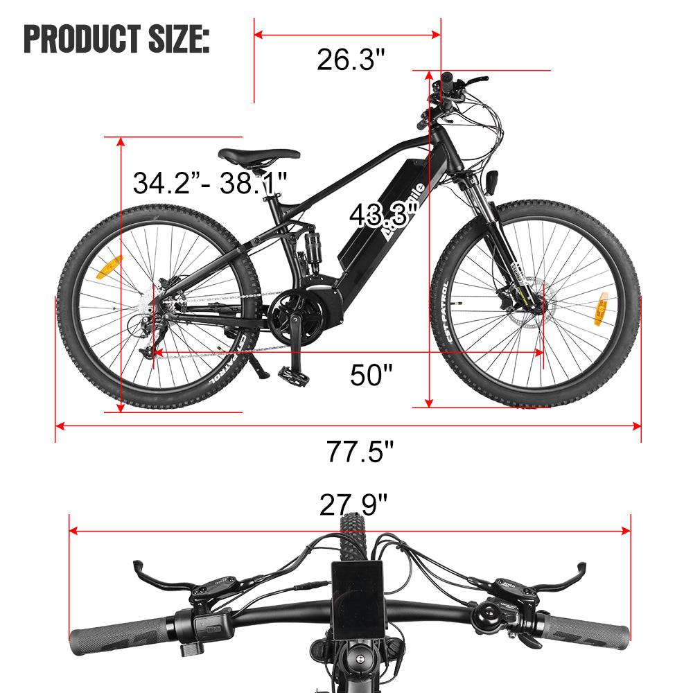 BAFANG 48V 750W MID MOTOR MOUNTAIN E-BIKE--ROCKET BEAR 1S