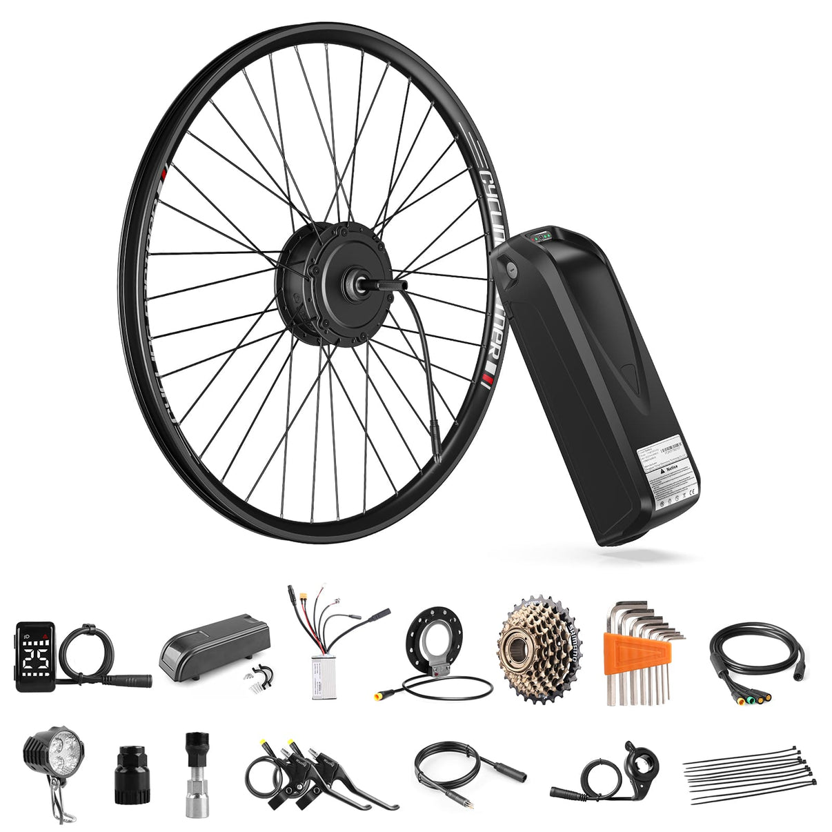 E bike front sales hub conversion kit