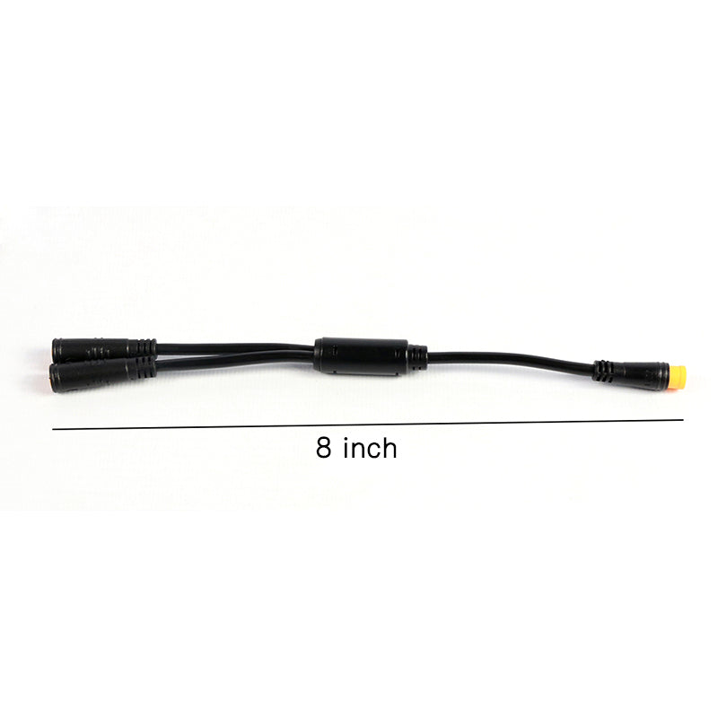 Waterproof 1T2 Y-SPLITTER Cable Bafang BBS01B/BBS02B/BBSHD