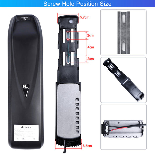 36V 10ah/24Ah Battery with Charger/Keys