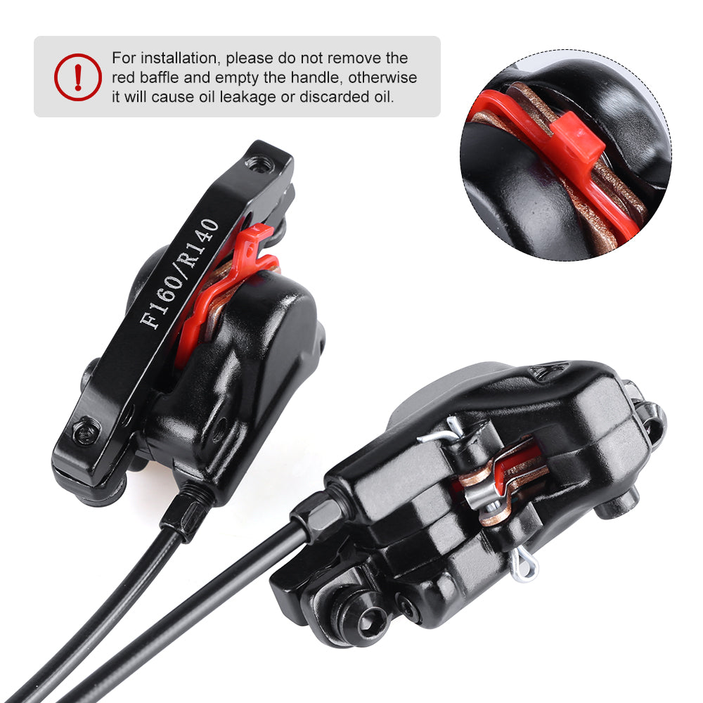 eMTB Hydraulic eBrakes Built-in eBrake Sensors for Bafang Mid Drive Kit BBS01B/BBS02B/BBSHD