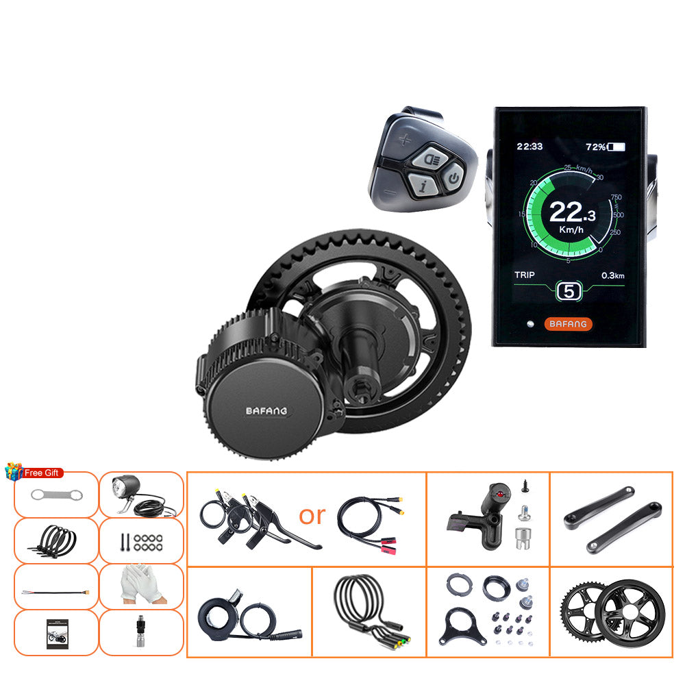 Bafang 250W 36V BBS01 E-bike kit with Pedal Assist Function and throttle