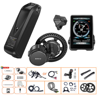 Bafang 750W 48V UART (100mm) BBS02B Electric Bicycle Kit Mid Drive Ebike Motor Kits
