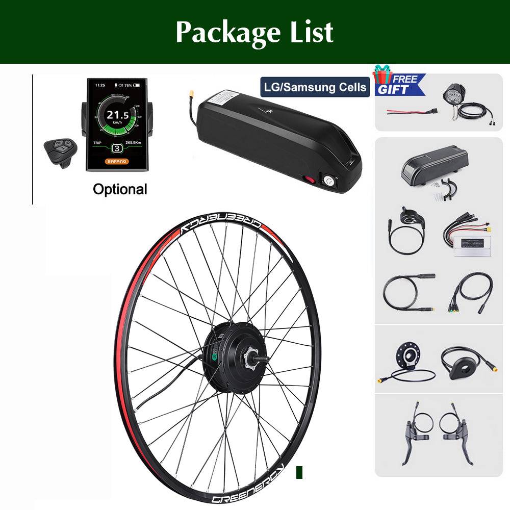 Electric bike rear sales hub motor kit