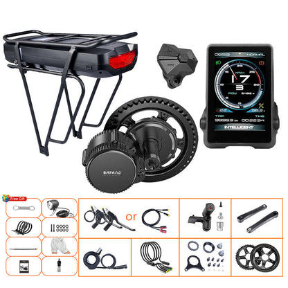 Bafang 500W 48V UART BBS02B Mid eBike Kit with Battery